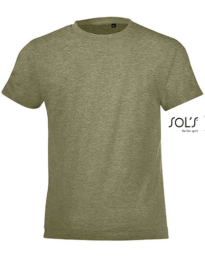 Kids' Round Collar T-Shirt Regent Fit